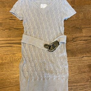 Gray Justice Sweater Dress